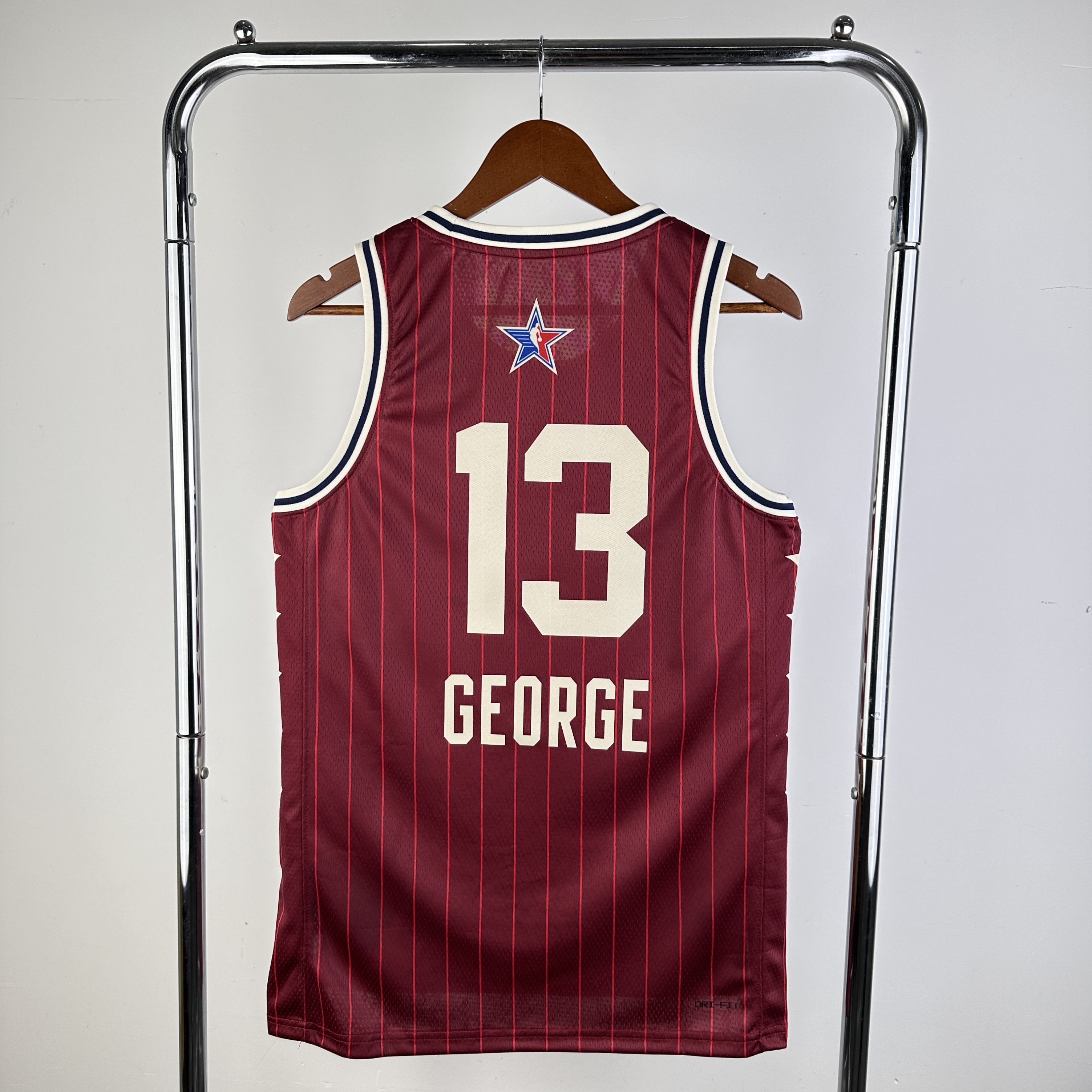 Men All-star season #13 George Red 2024 NBA Jersey